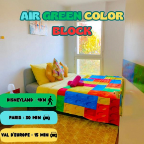 Air Green Lego- Disneyland Paris